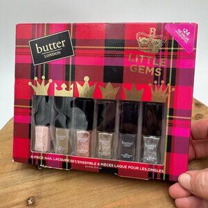 Butter London Little Gems 6-pc. Nail Lacquer Set New bottle sealed gift set pres